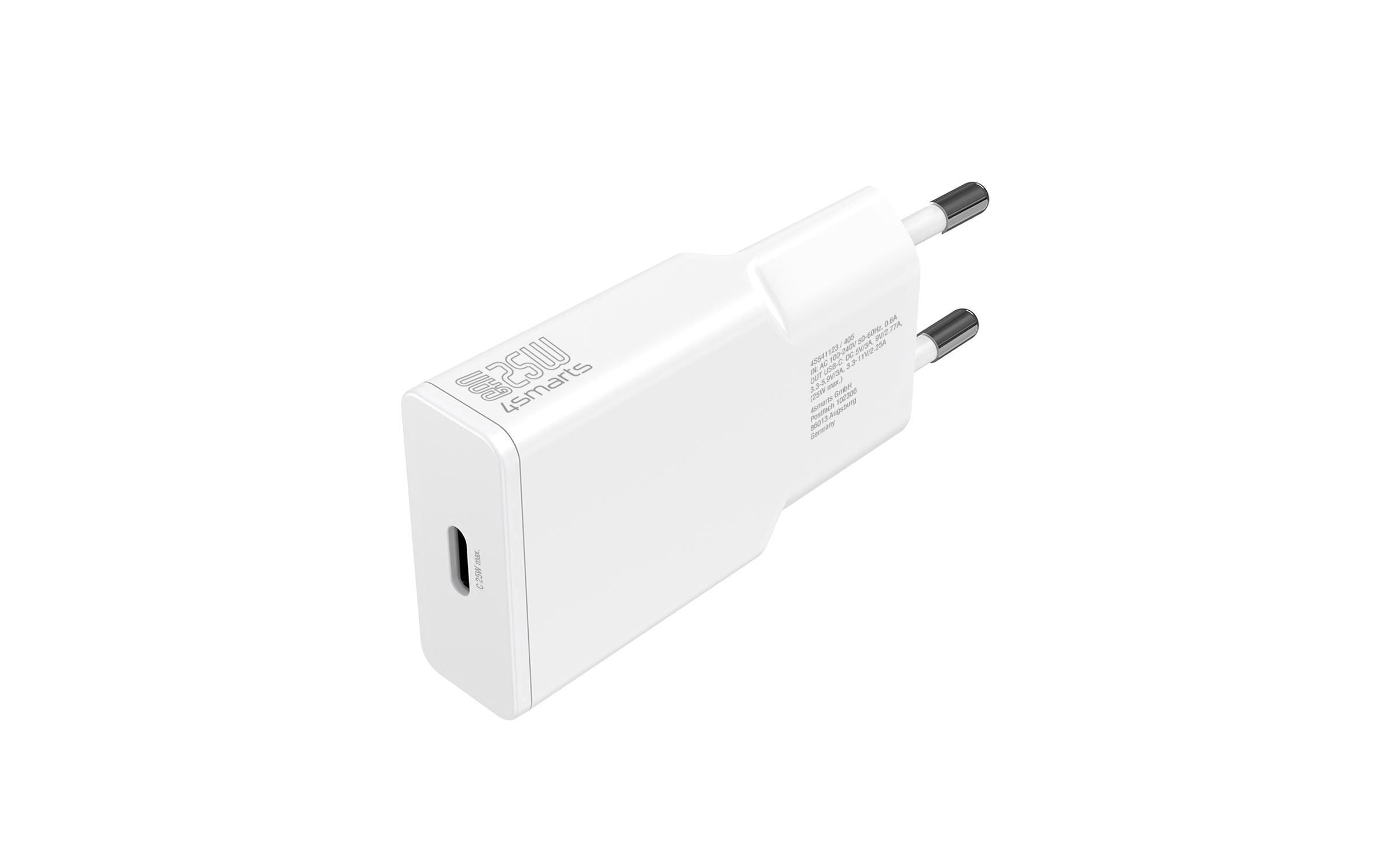 4smarts USB-Wandladegerät PDPlug Slim 25 W