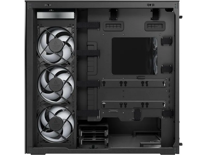 Arctic Cooling PC-Gehäuse ACPCC00016A Black Tinted Arctic Cooling PC-Gehäuse ACPCC00016A Black Tinted