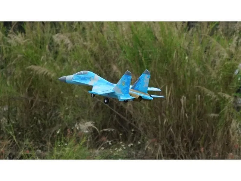 Amewi Impeller Jet XFly SU-27 50 mm Twin EDF Blau, PNP