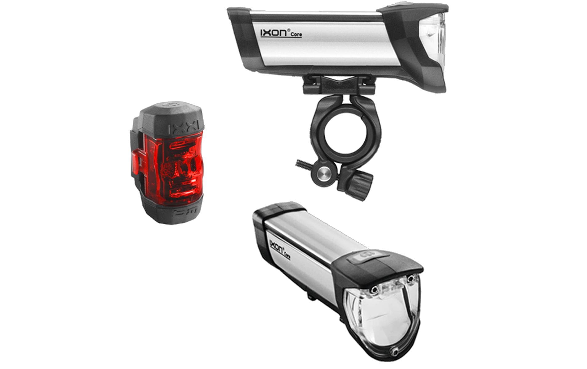 Busch + Müller Velolampe Ixon Core 50 Lux, mit Rücklicht IXXI Busch + Müller Velolampe Ixon Core 50 Lux, mit Rücklicht IXXI