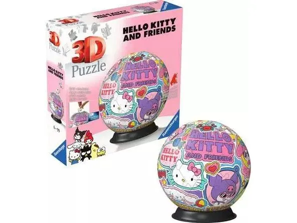 Ravensburger 3D Puzzle WT: Puzzle-Ball Hello Kitty Ravensburger 3D Puzzle WT: Puzzle-Ball Hello Kitty