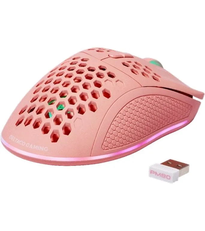 DELTACO Gaming-Maus GAM-120-P RGB Pink DELTACO Gaming-Maus GAM-120-P RGB Pink