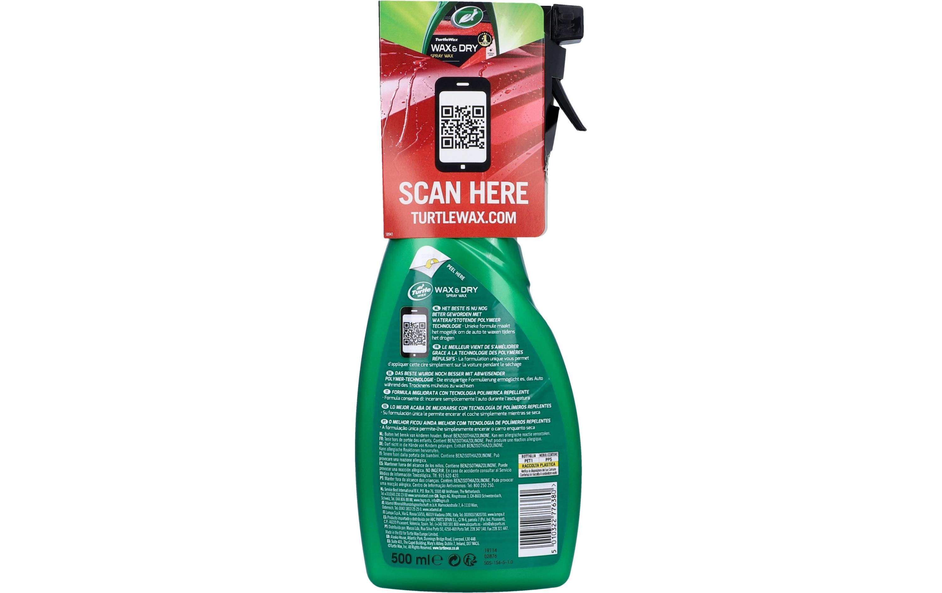 Turtle Wax Schnellwachs wax it wet 500 ml