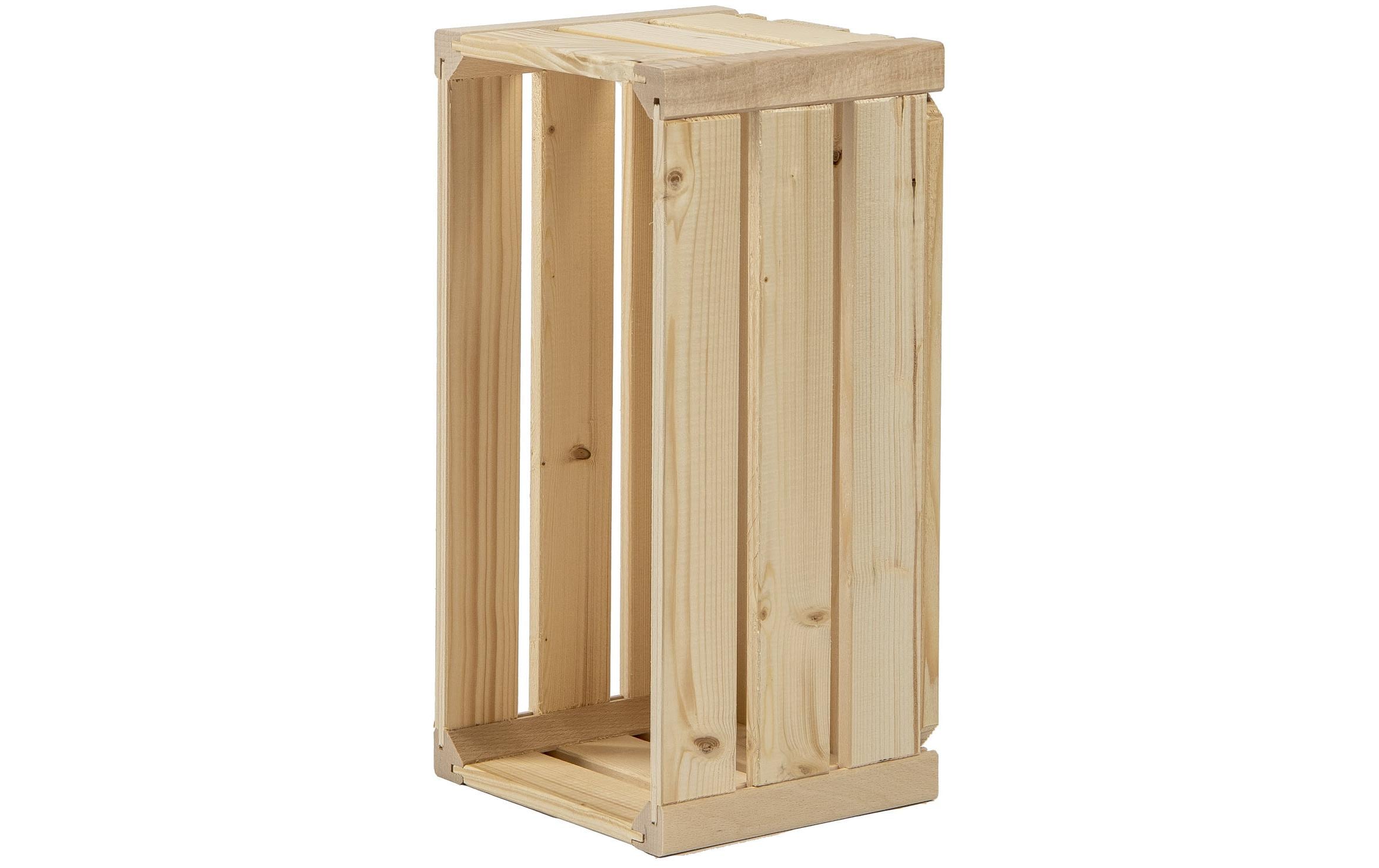 Holz Zollhaus Holzharasse B 17.5 x 35 cm schweizer Holz