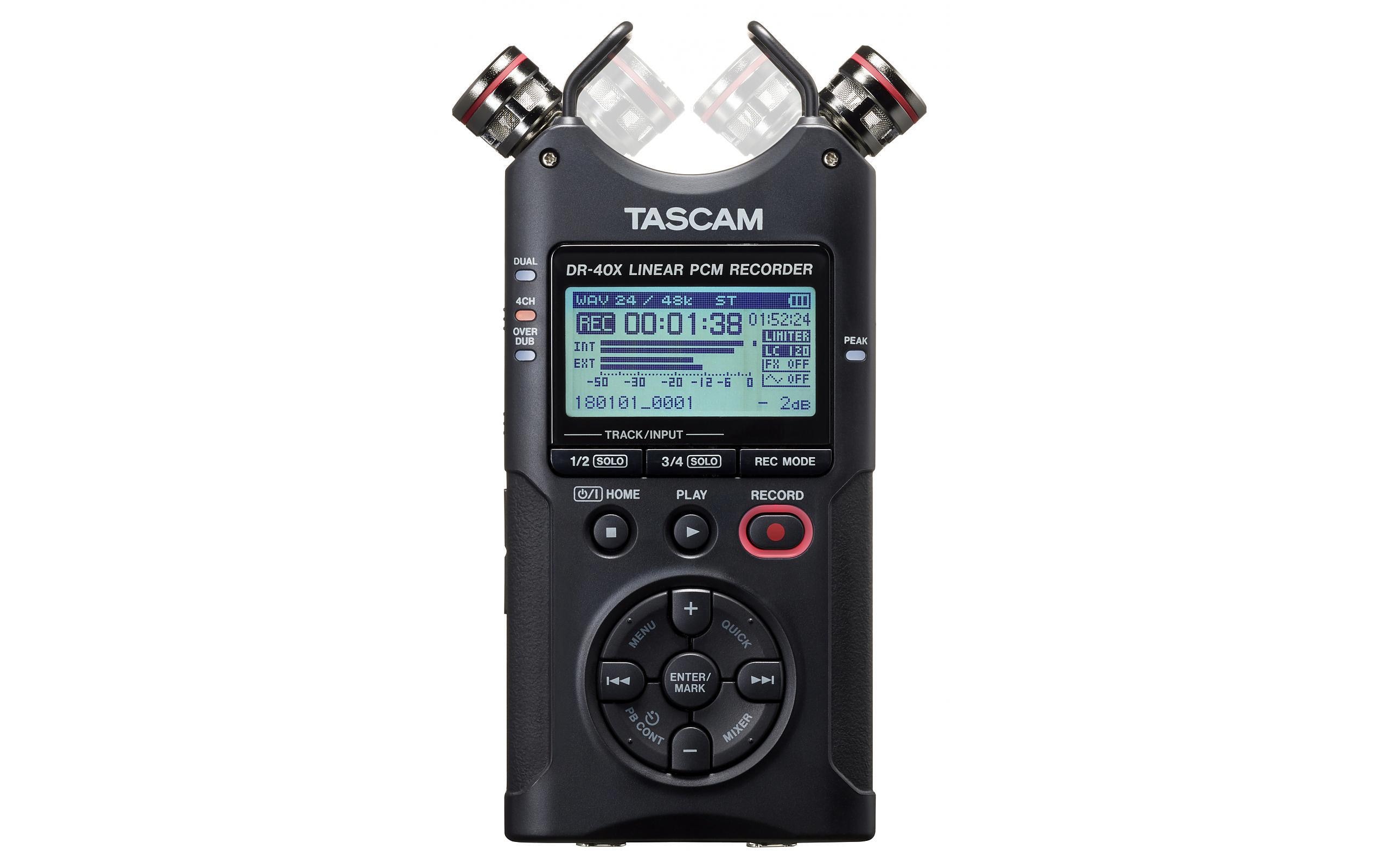 Tascam Portable Recorder DR-40X Tascam Portable Recorder DR-40X