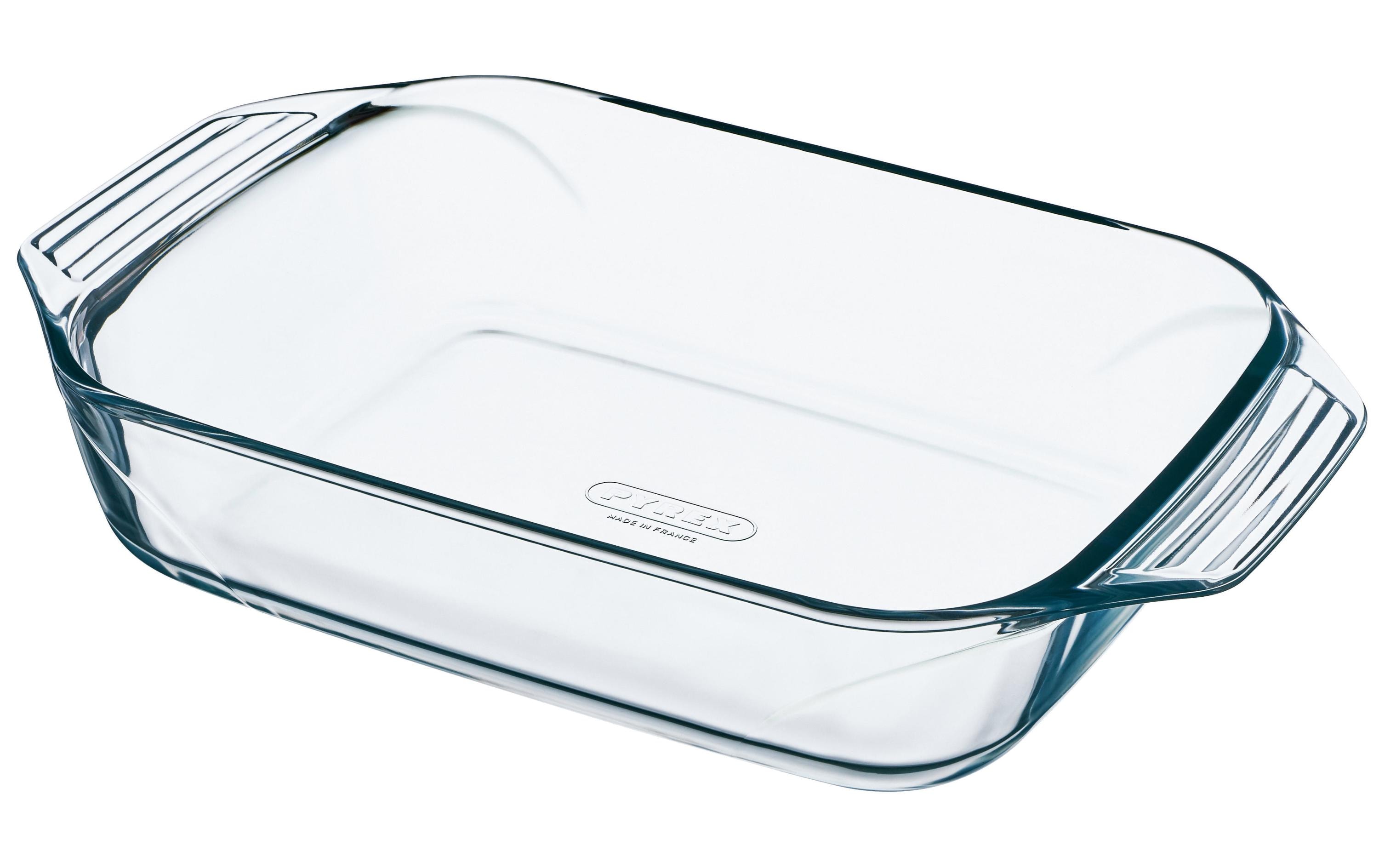 Pyrex Auflaufform 35 x 23 cm Eckig, Transparent