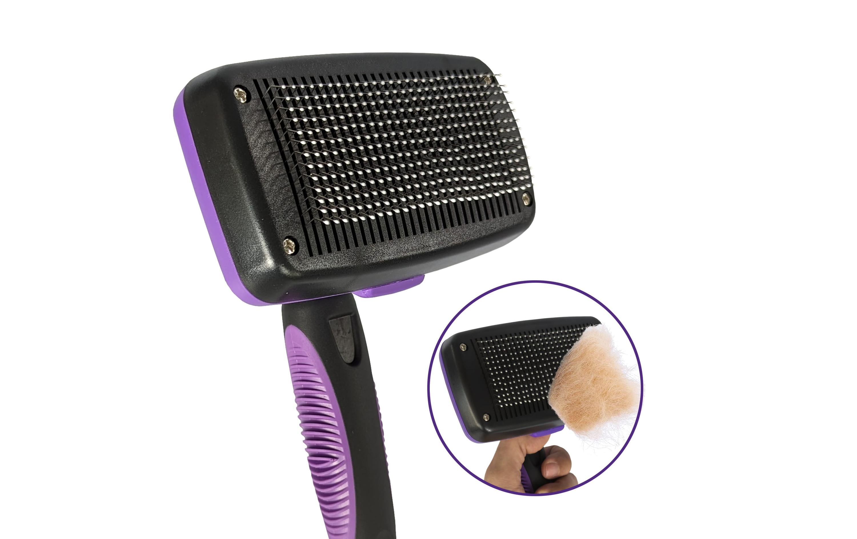 Quick Aid Ergo Selbstreinigende Haustierbürste