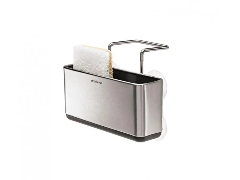 Simplehuman Spültroganhänger Caddy Edelstahl Silber Simplehuman Spültroganhänger Caddy Edelstahl Silber