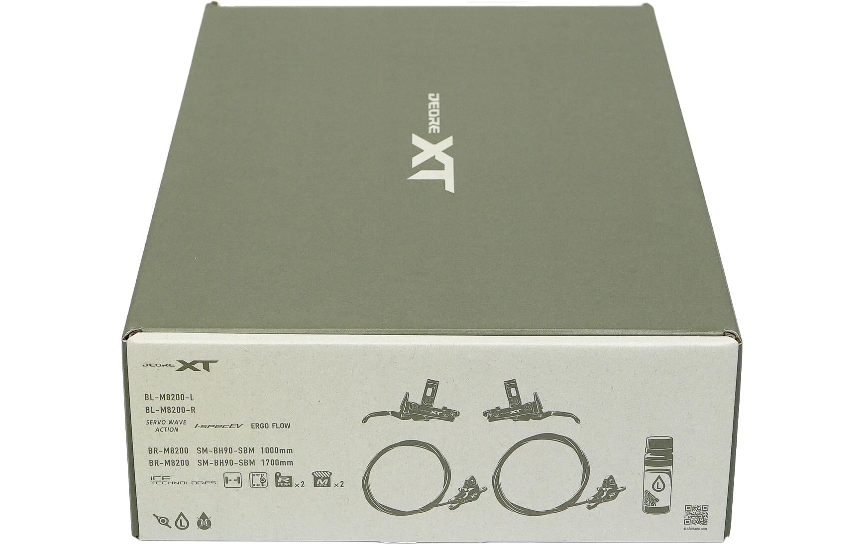 Shimano Scheibenbremsen-Set XT BR-8200 mit BL-8200 Upgrade-Kit