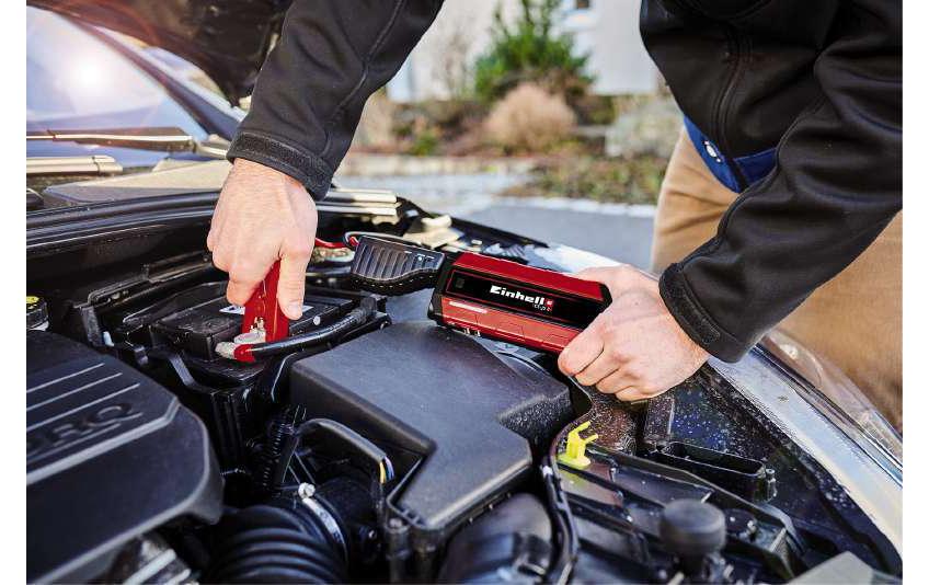 Einhell Automotive Starterbatterie mit Ladefunktion CE-JS 8 / 12 V/200A