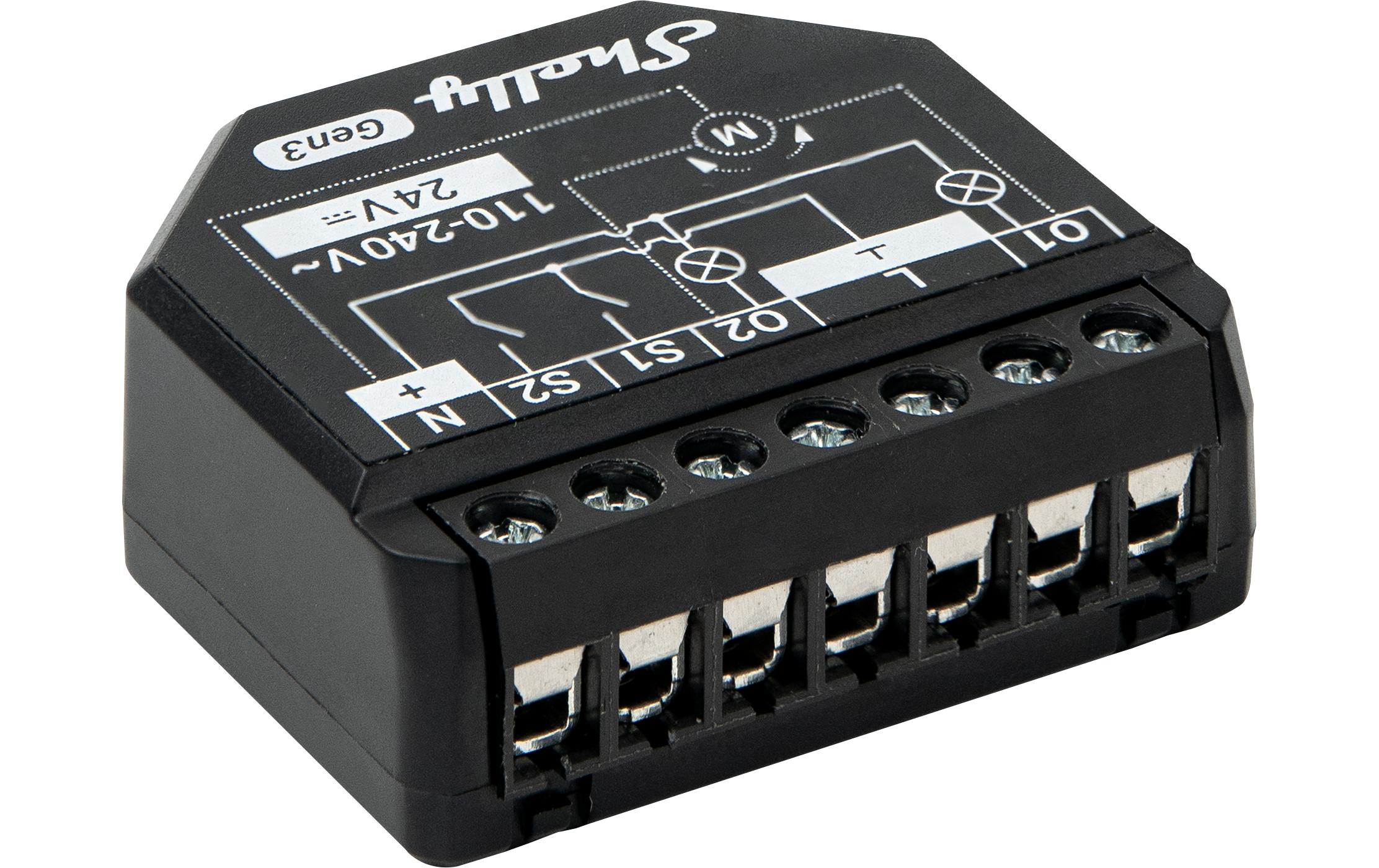 Shelly Smart Home Schalt-Messaktor 2PM Gen3 x 2