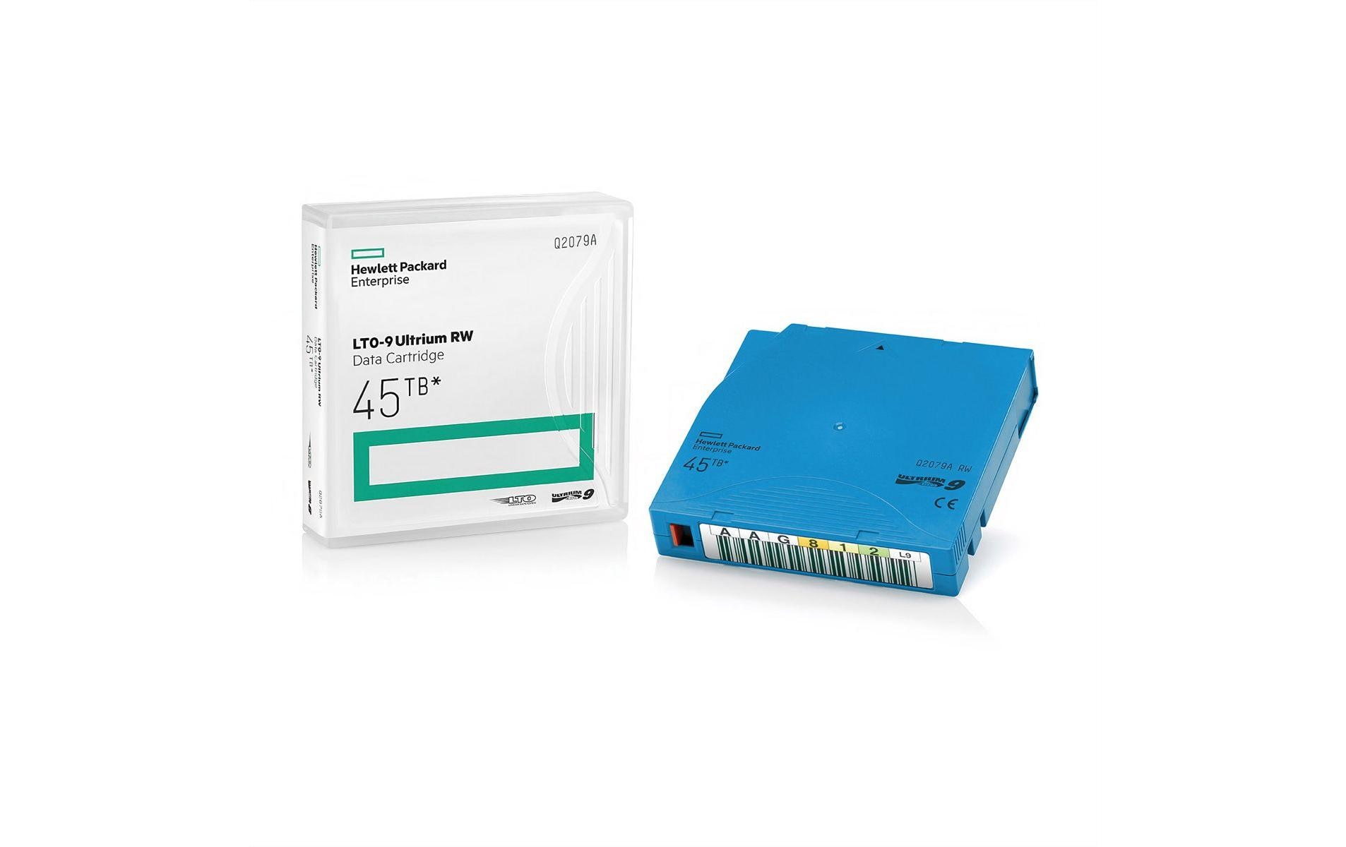 HPE LTO-9-Tape Q2079AN 18 TB 20 Stück HPE LTO-9-Tape Q2079AN 18 TB 20 Stück