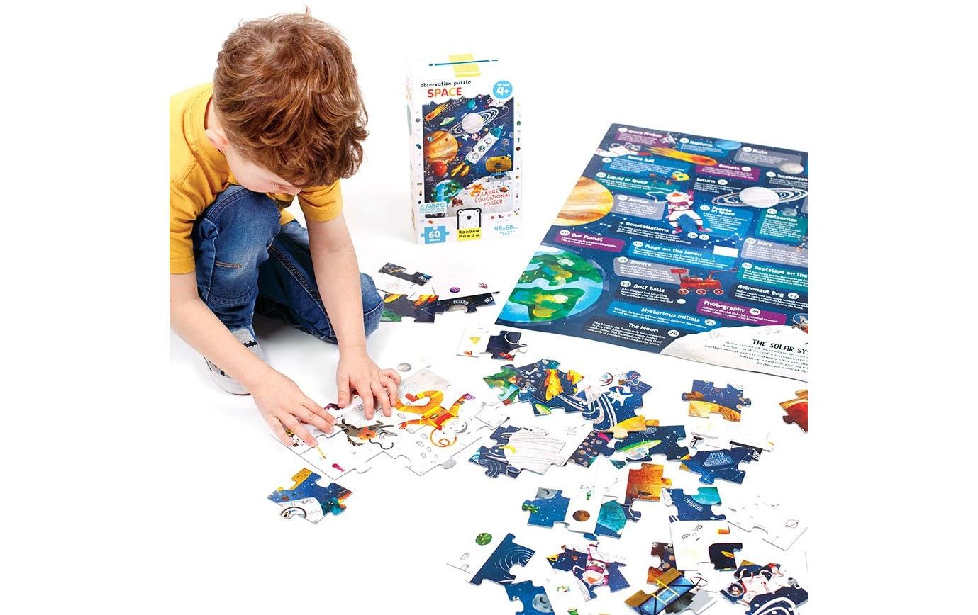 Banana Panda Puzzle Observation Space Pappe 60 Teile