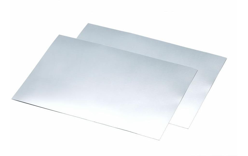 Tamiya Aluminium Sticker Ultradünn 2 Stück, 148 x 100 x 0.01 mm