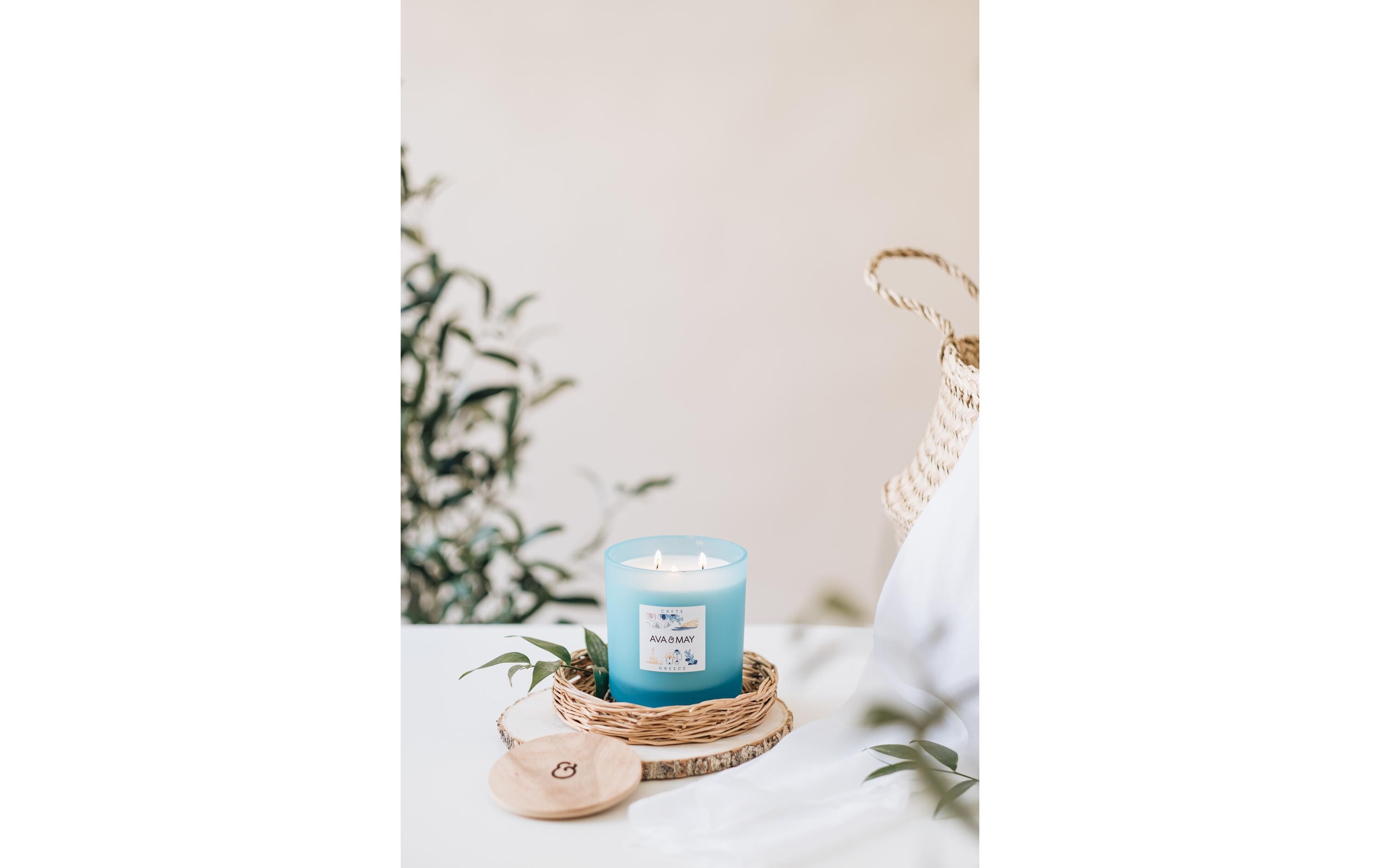 AVA & MAY Duftkerze Crete 500g