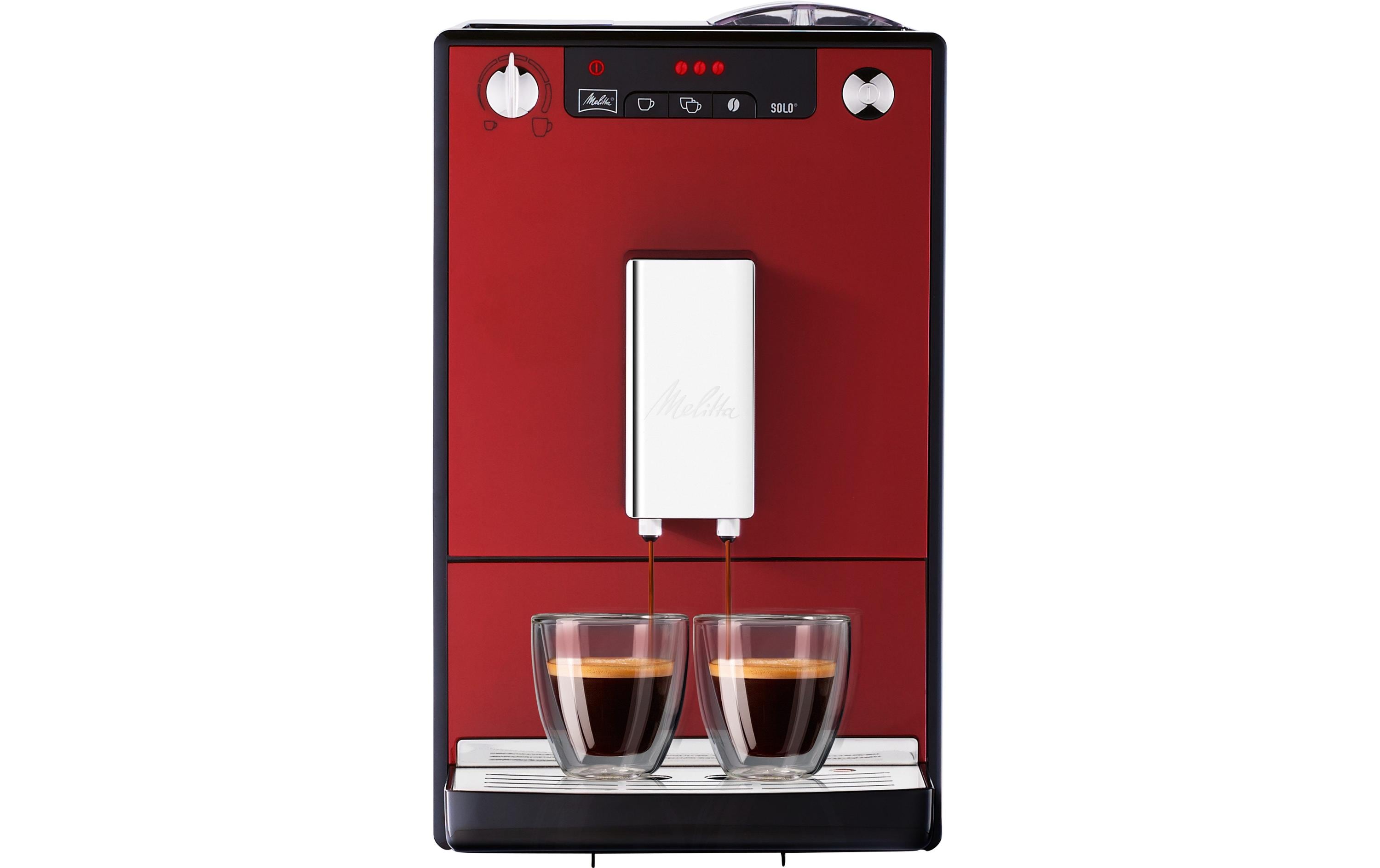 Melitta Kaffeevollautomat Solo E950-204 Rot Melitta Kaffeevollautomat Solo E950-204 Rot