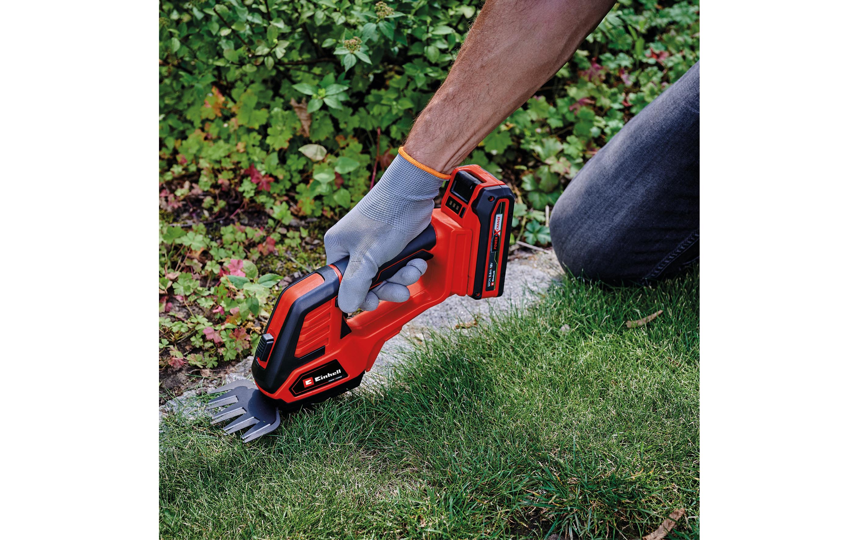 Einhell Akku-Grasschere GE-CG 18/100 Li-Solo