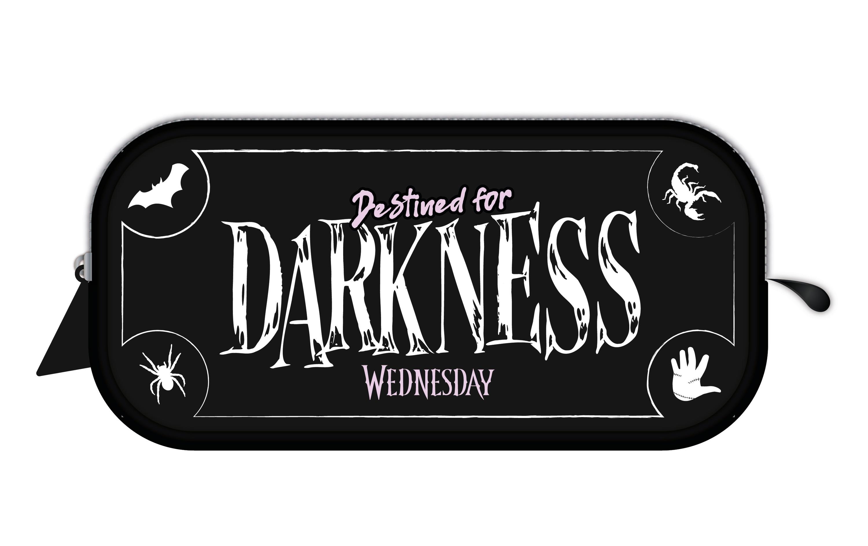 Thumbs Up! Wednesday Mäppchen Darkness Rosa/Schwarz