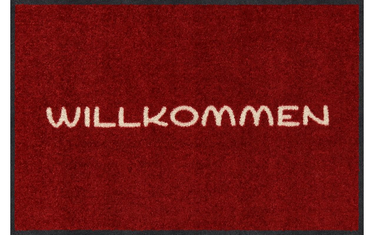 Salonlöwe Fussmatte Willkommen 50 cm x 75 cm