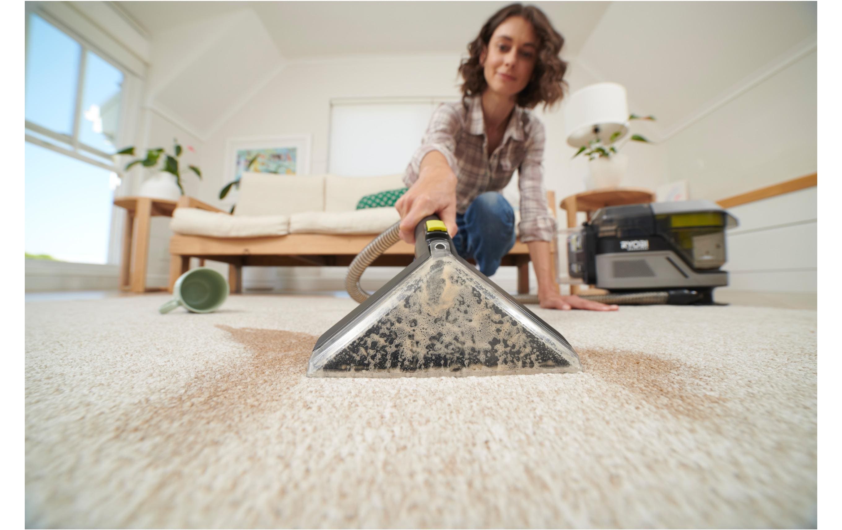 RYOBI Akku-Textielreiniger Pro RDC18BL-0 ohne Akku und Ladegerät