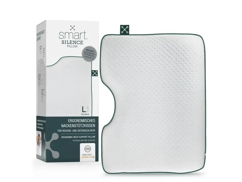 Smartsleep Nackenkissen Silence L 54 x 40 x 12 cm Smartsleep Nackenkissen Silence L 54 x 40 x 12 cm