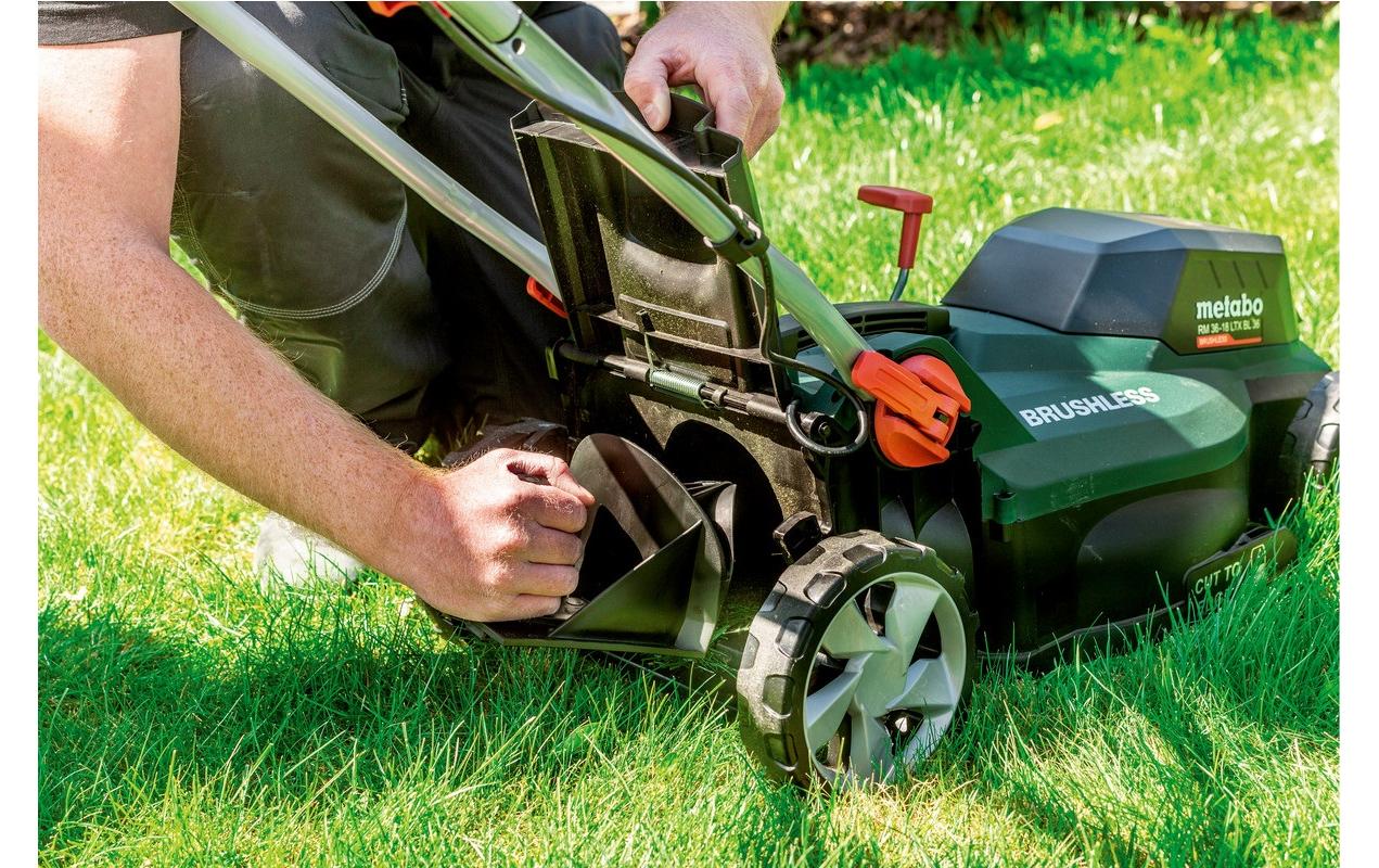 Metabo Akku-Rasenmäher RM 36-18 LTX BL 36 Set
