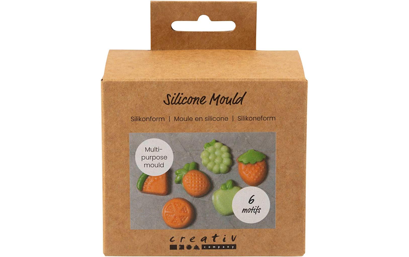 Creativ Company Silikon Form Früchte 6 Stück Creativ Company Silikon Form Früchte 6 Stück