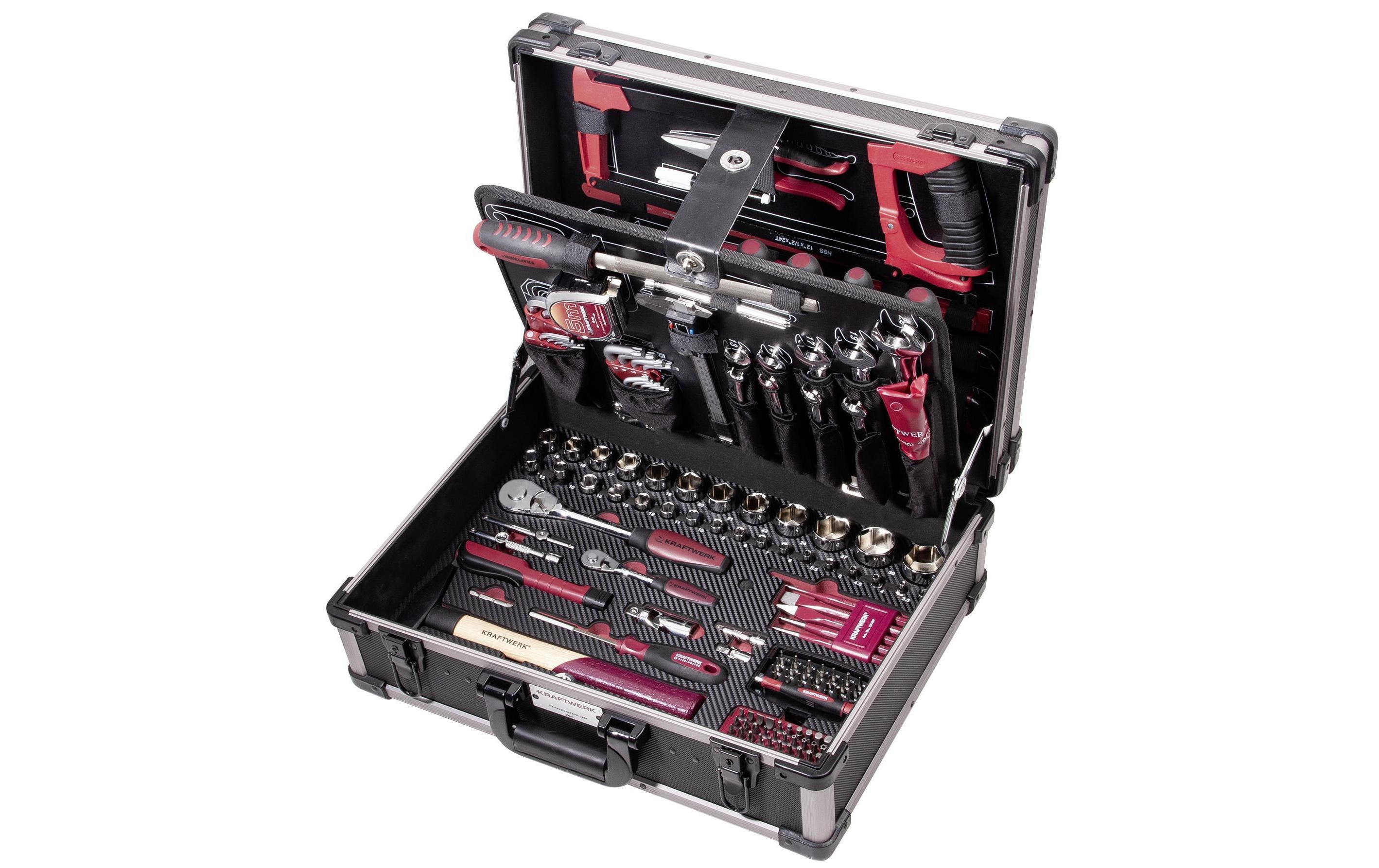 Kraftwerk Werkzeugkoffer Profi-Alu KW 263-teilig Kraftwerk Werkzeugkoffer Profi-Alu KW 263-teilig