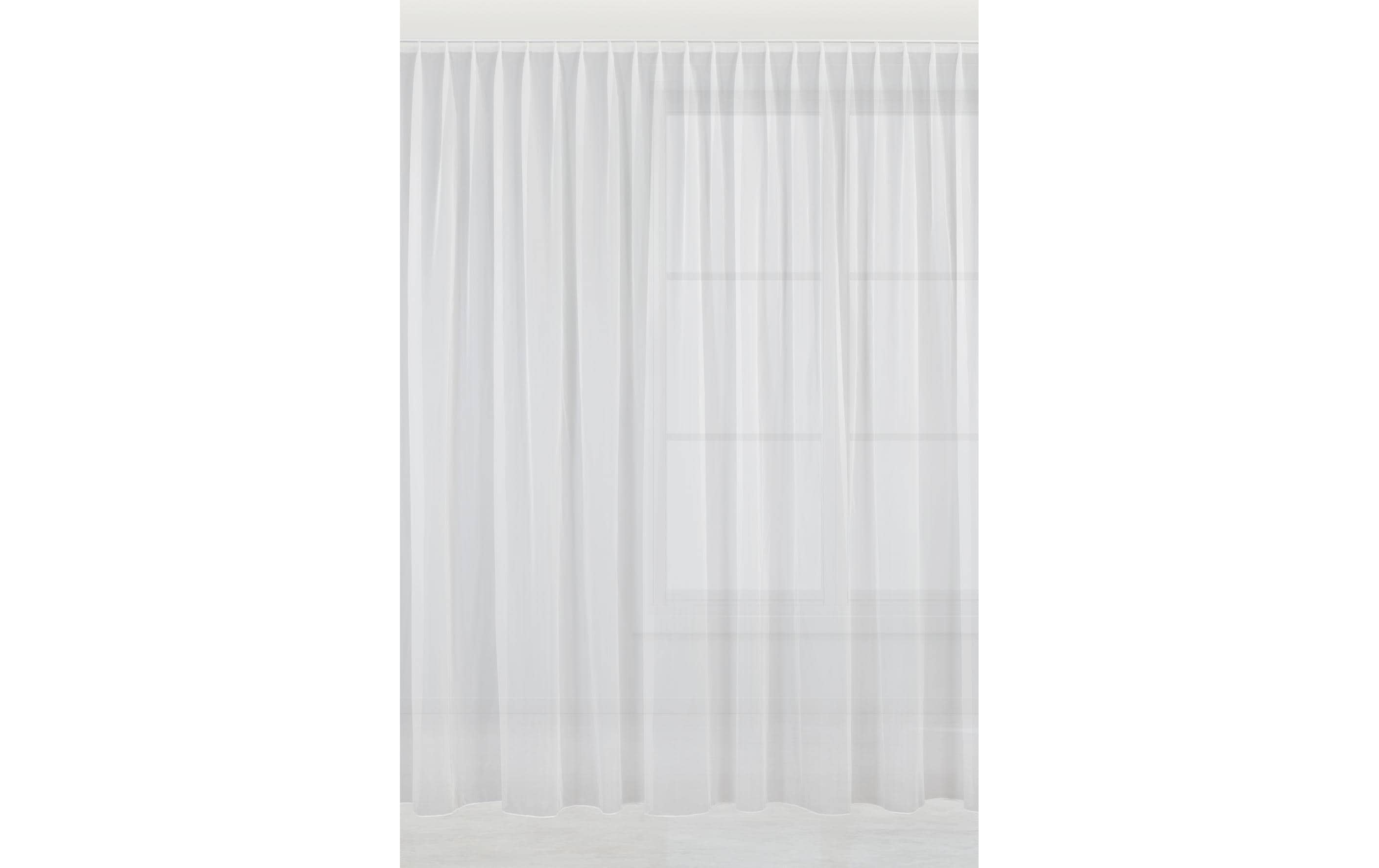 Casa Leon Tagvorhang mit Faltenband 300 cm x 245 cm