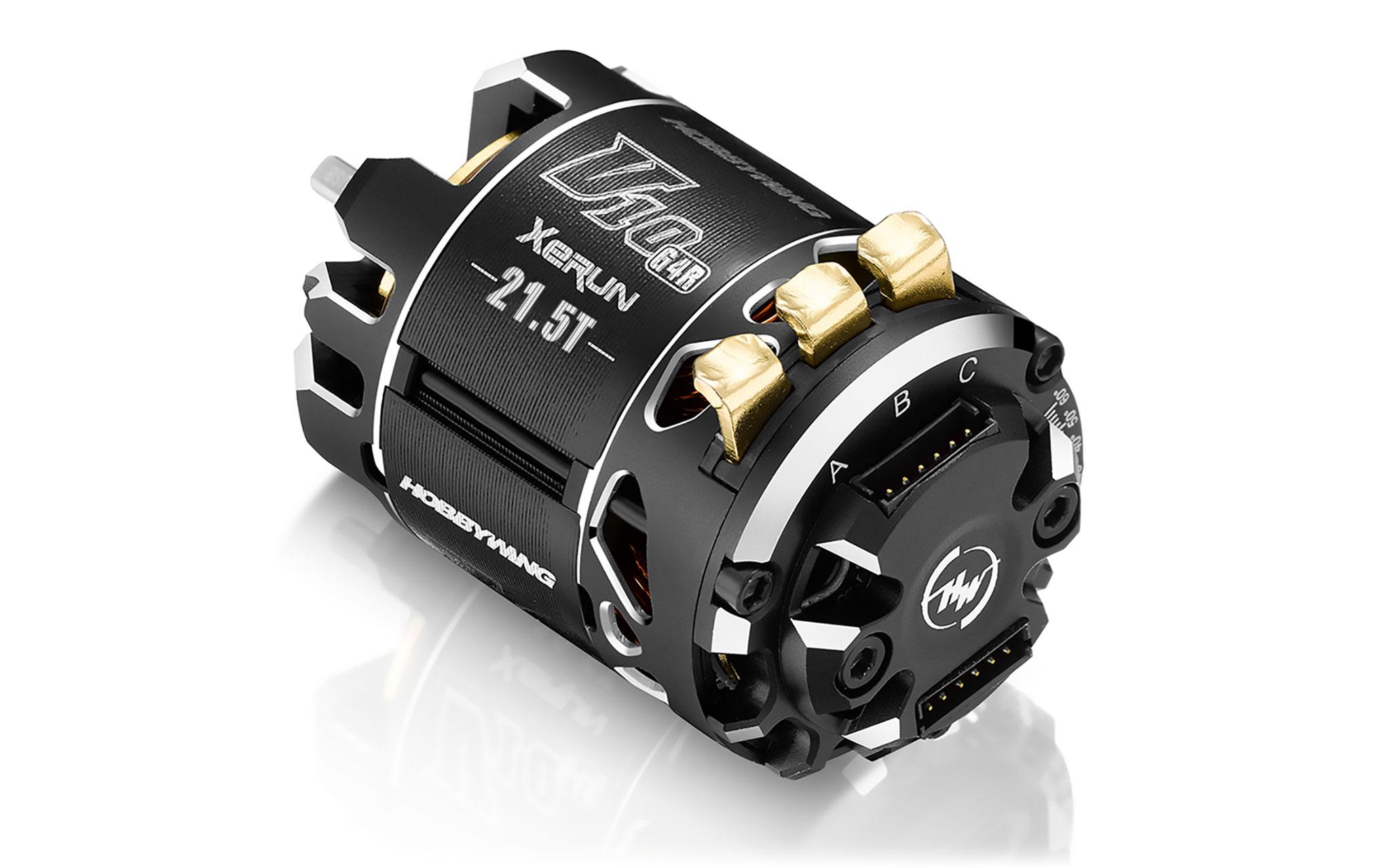 Hobbywing Brushless Sensored Motor Xerun V10 G4R 21.5T 2100kV Hobbywing Brushless Sensored Motor Xerun V10 G4R 21.5T 2100kV