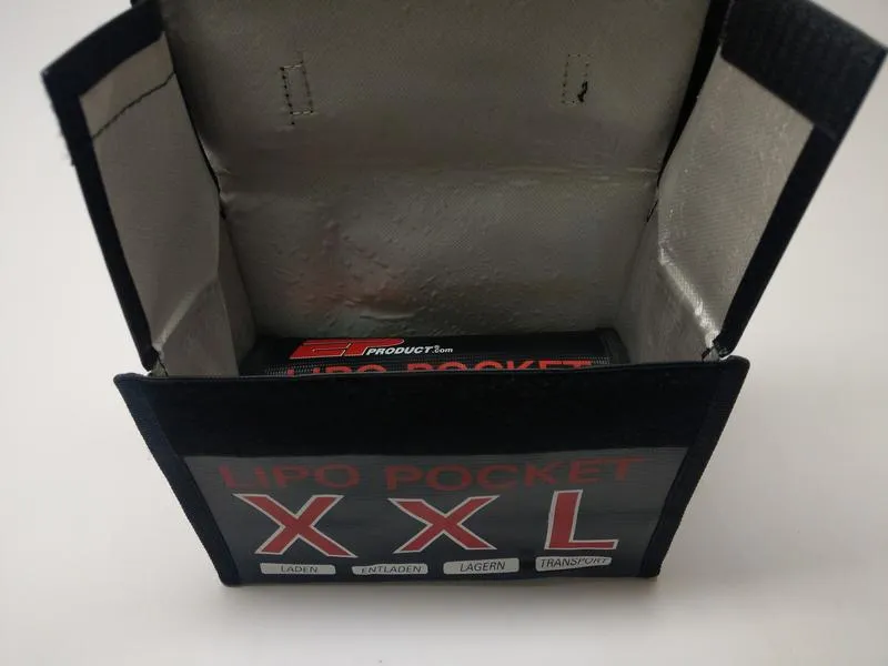 EP LiPo-Tasche XXL 215 x 155 x 115 mm EP LiPo-Tasche XXL 215 x 155 x 115 mm