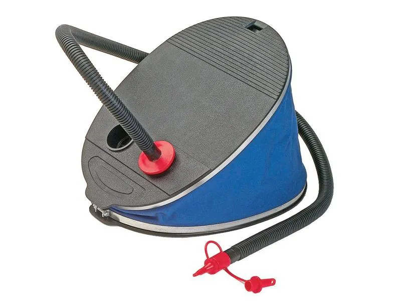 Intex Luftpumpe Fusspumpe Giant Bellows Schwarz-Blau