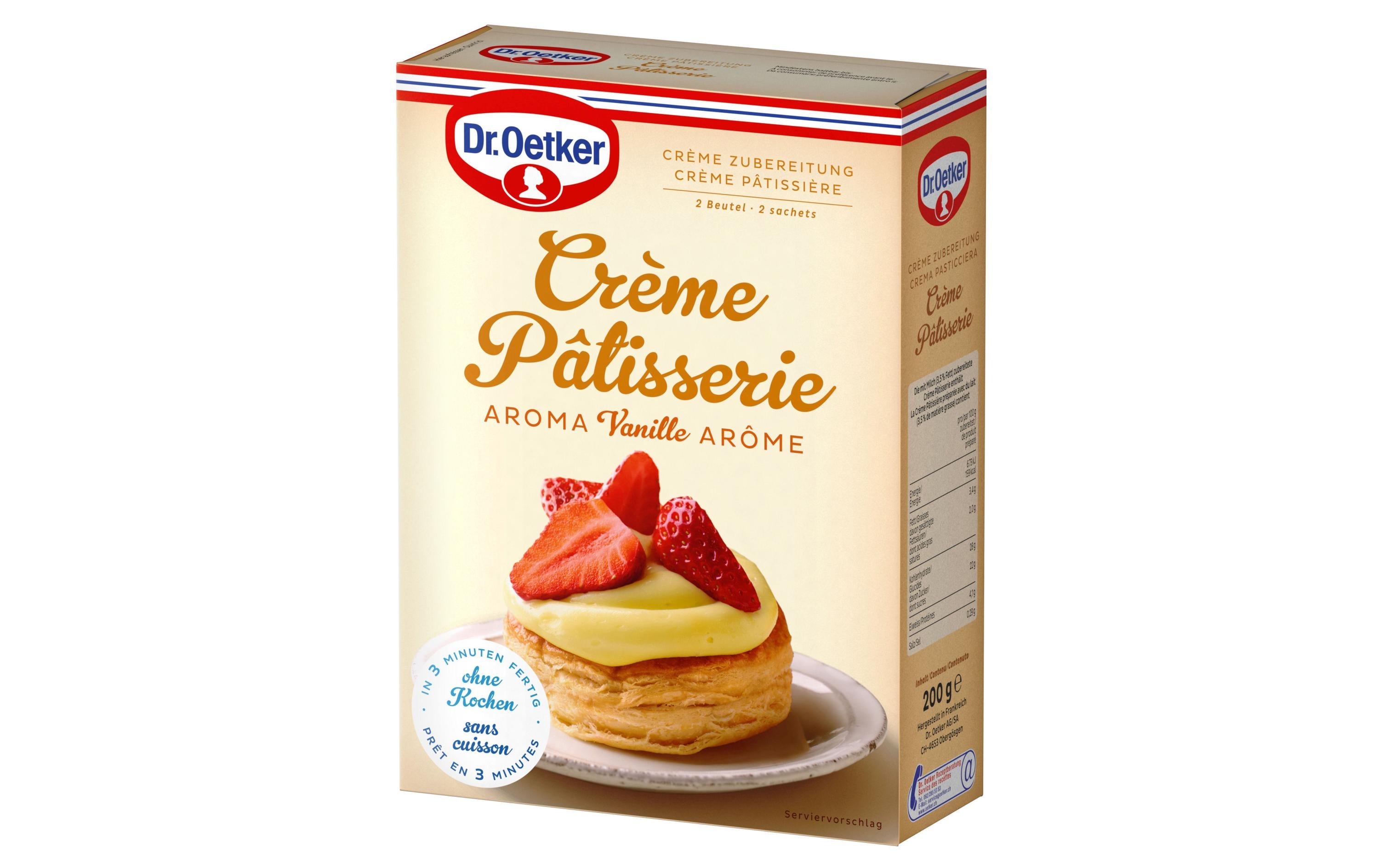Dr.Oetker Crème Patisserie Vanille 2 x 100 g