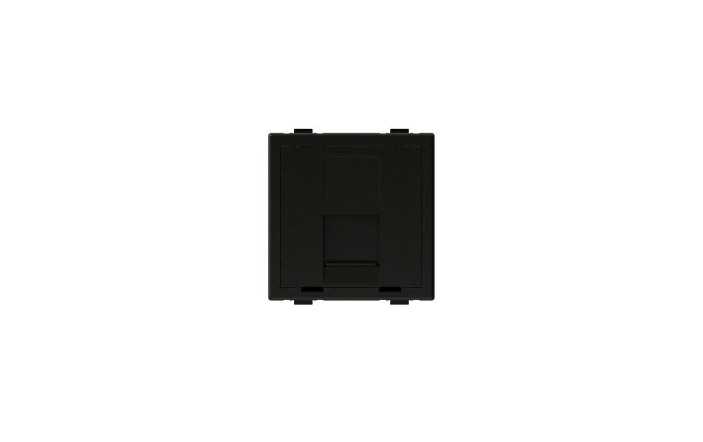 max connect Keystone-Modul 45 x 45 mm für 1x RJ-45, Anthrazit max connect Keystone-Modul 45 x 45 mm für 1x RJ-45, Anthrazit