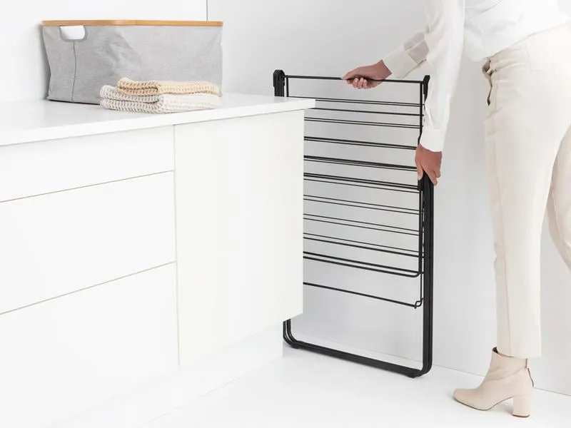 Brabantia Standtrockner HangOn 20 m, Schwarz Brabantia Standtrockner HangOn 20 m, Schwarz