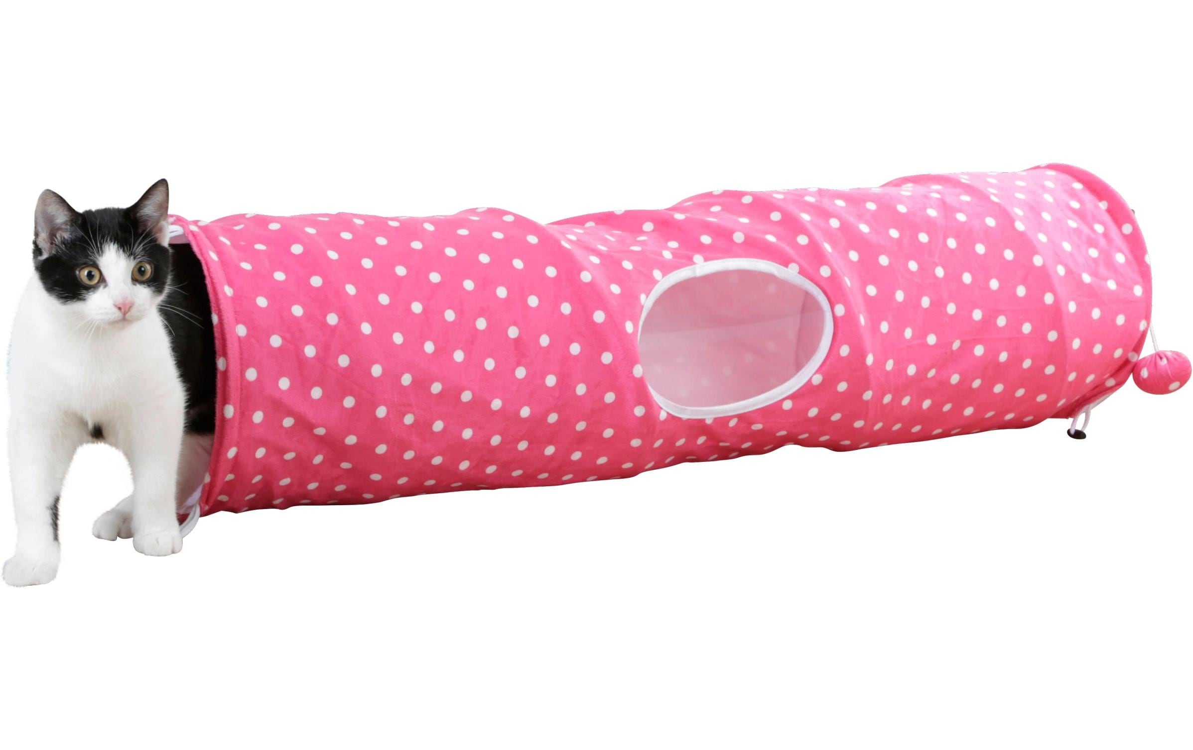 Kerbl Katzentunnel Puntino 100 cm, Ø 25 cm