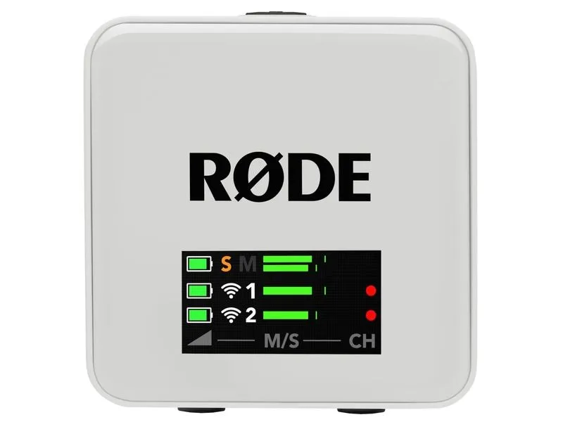 Rode Wireless GO Gen 3 Weiss Rode Wireless GO Gen 3 Weiss