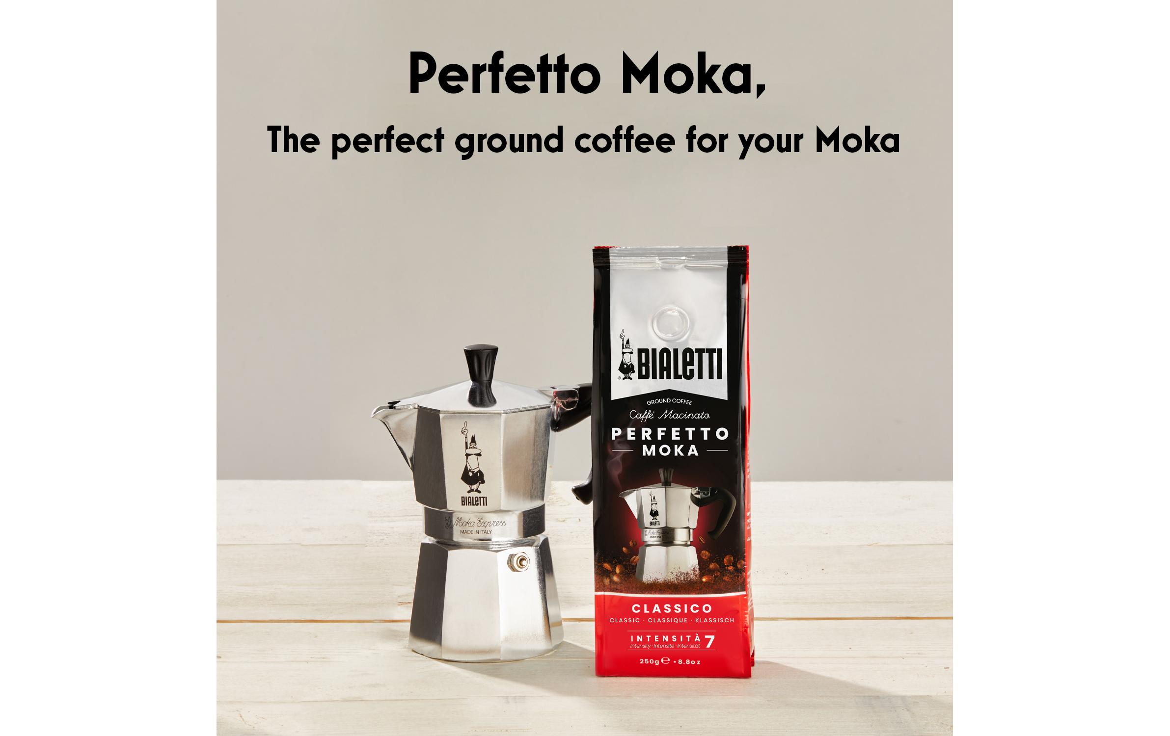 Bialetti Kaffee gemahlen Perfetto Moka Classico 250 g