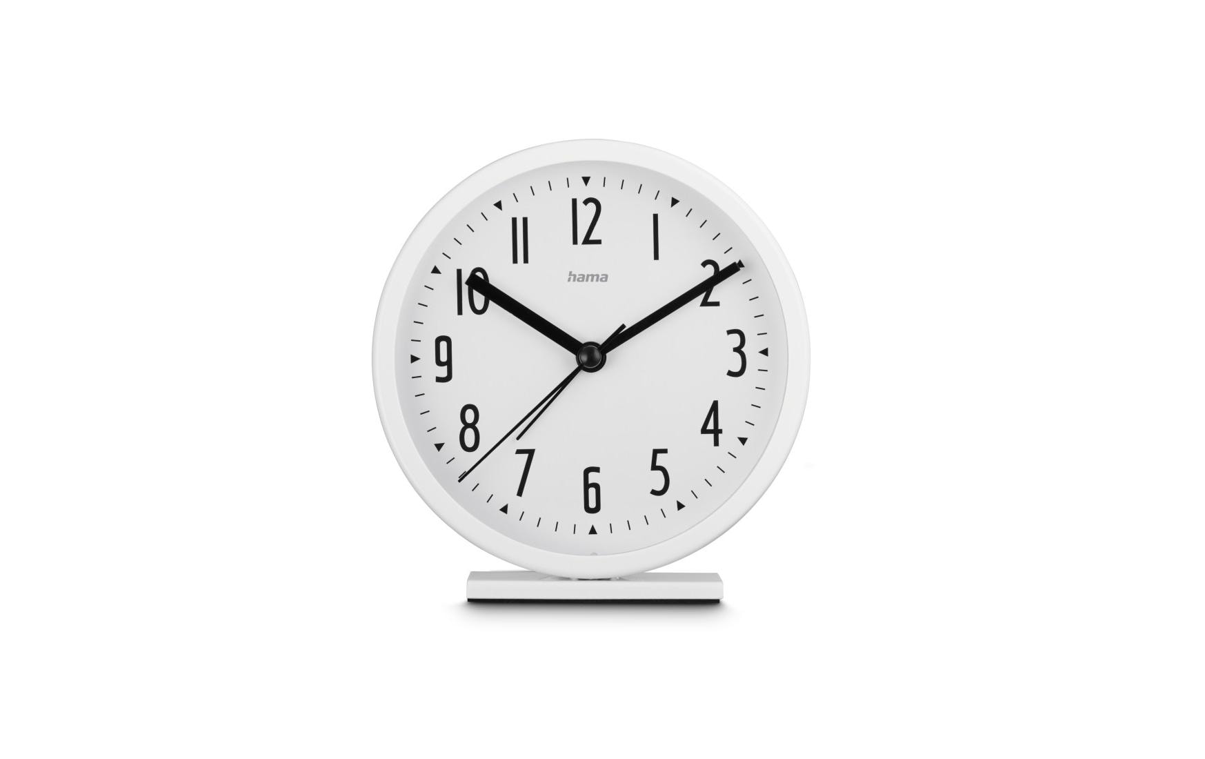 Hama Klassischer Wecker Skye Weiss