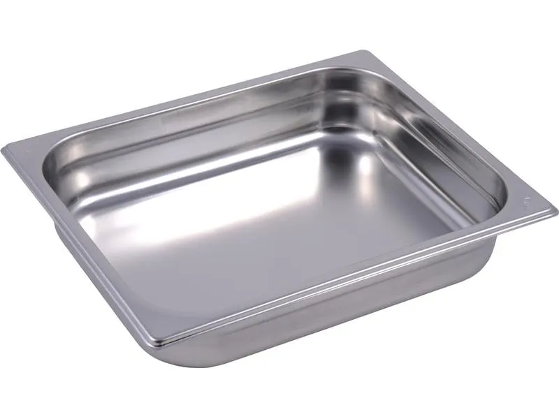INOX Garbehälter GN 1/2 65 mm INOX Garbehälter GN 1/2 65 mm