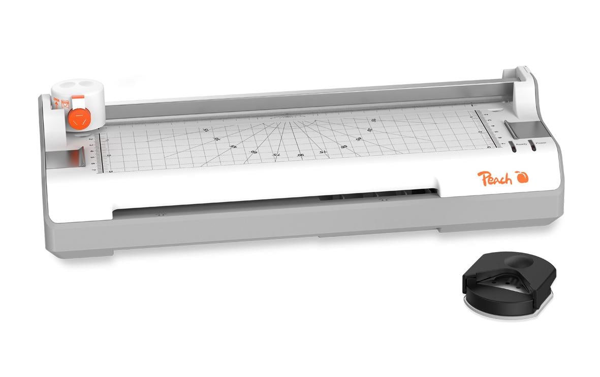 Peach Bürogeräte Laminiergerät + Rollenschneider A4 125 µm