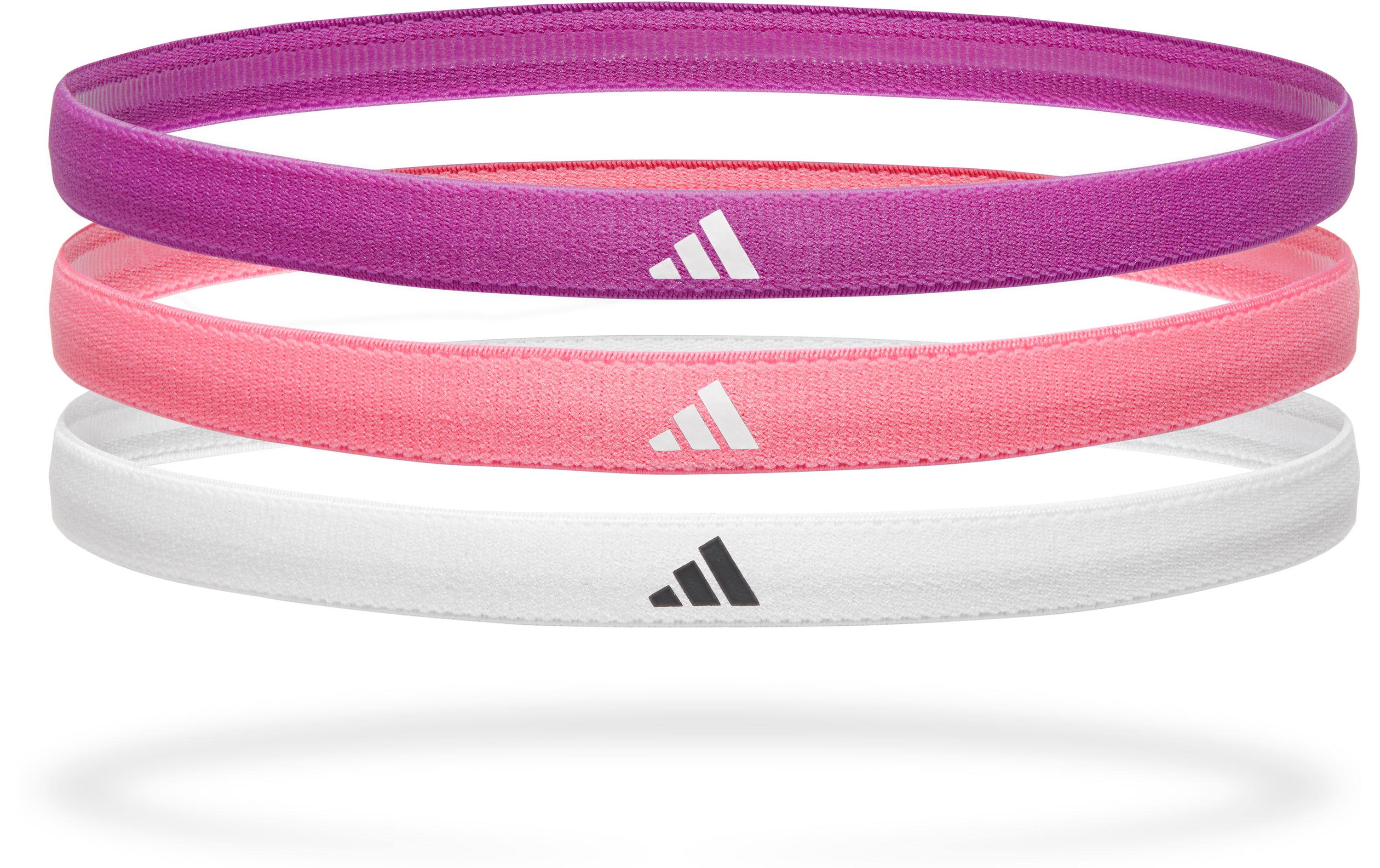 adidas Hairbands Lila/Pink/Weiss