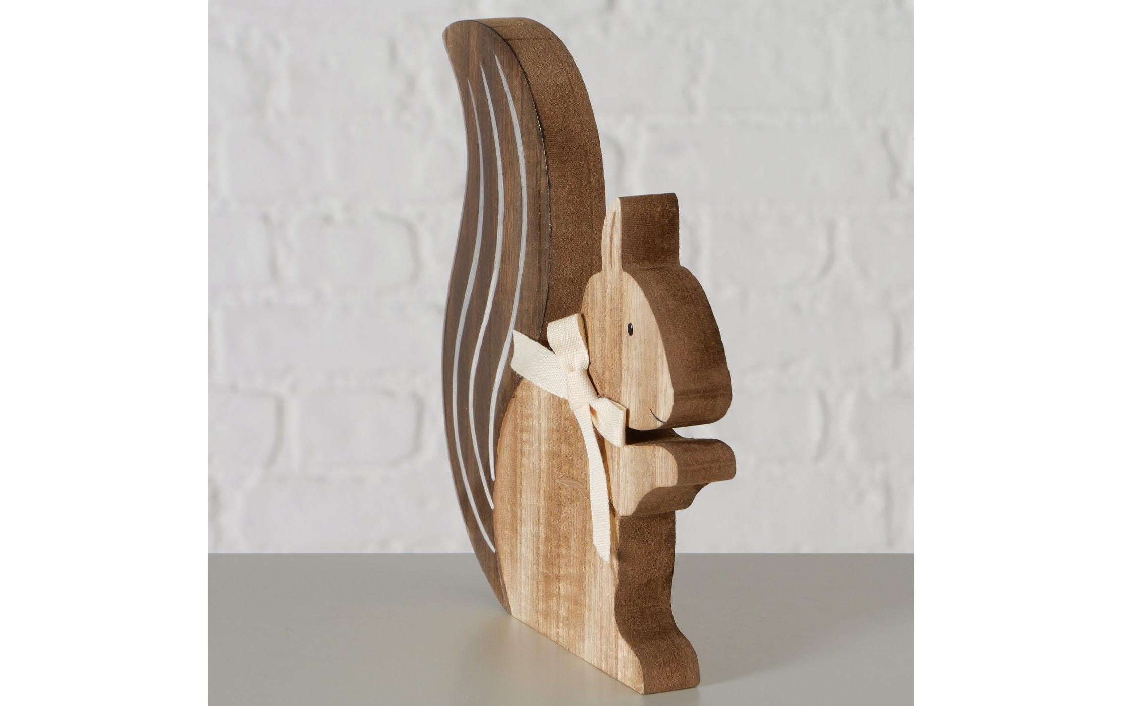 Boltze Aufsteller Zippi 18 cm, Braun