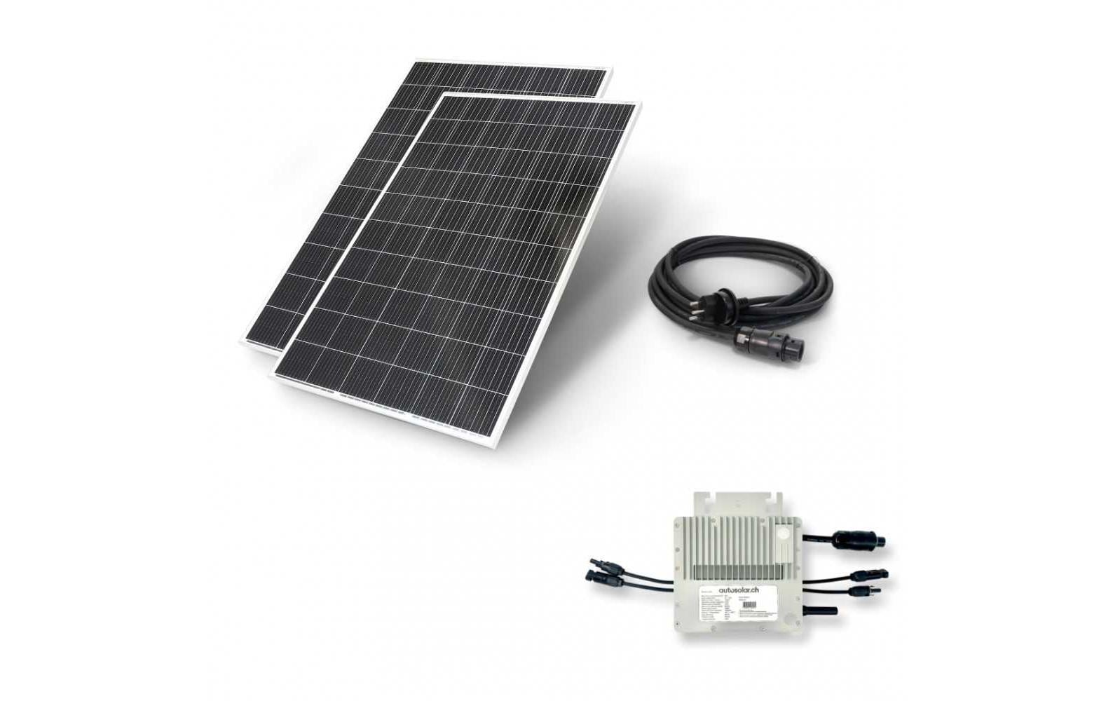 autosolar Solaranlage Balkonkraftwerk 600W