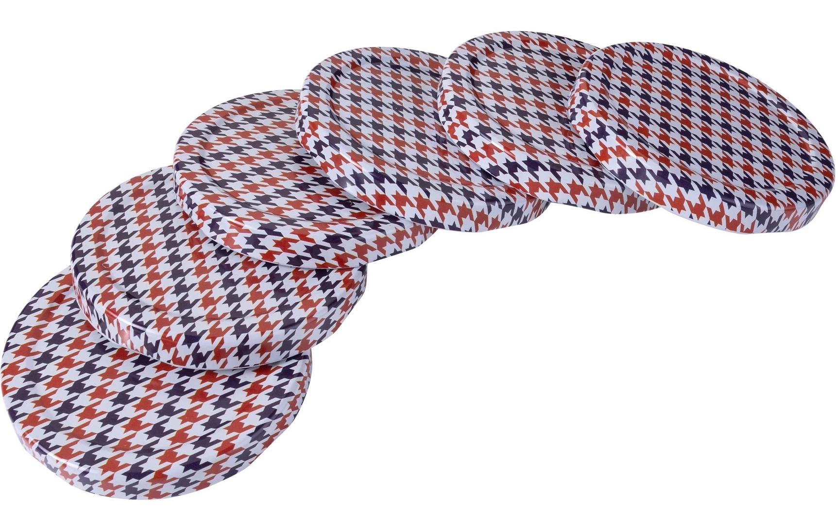 Dr.Oetker Deckel Rauten 6 Stück