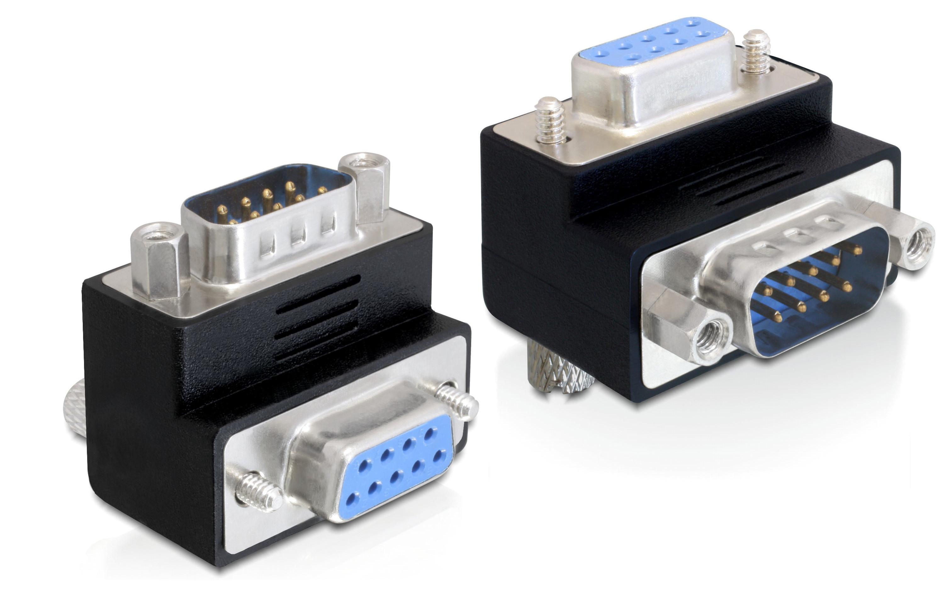 Delock Winkeladapter DB9 RS-232, 270° Delock Winkeladapter DB9 RS-232, 270°