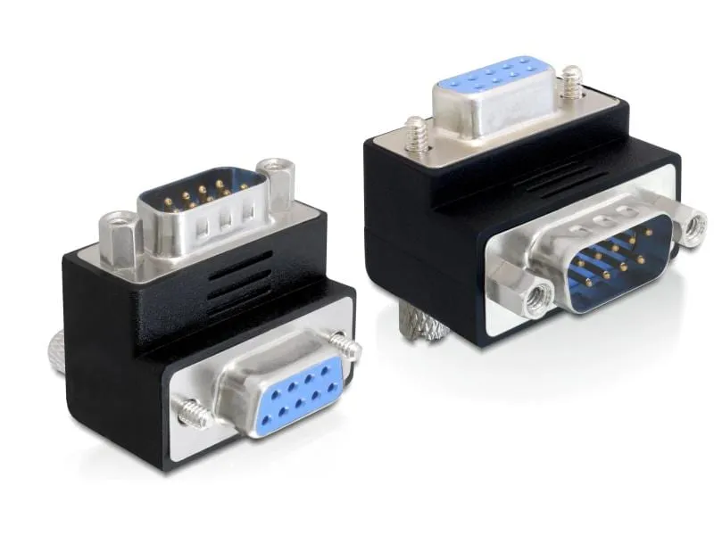 Delock Winkeladapter DB9 RS-232, 270° Delock Winkeladapter DB9 RS-232, 270°