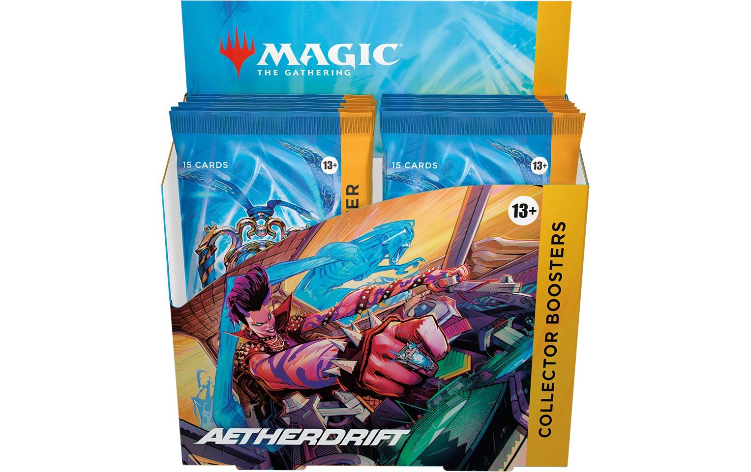 Magic: The Gathering MTG Aetherdrift Collector Booster Display -EN- Magic: The Gathering MTG Aetherdrift Collector Booster Display -EN-