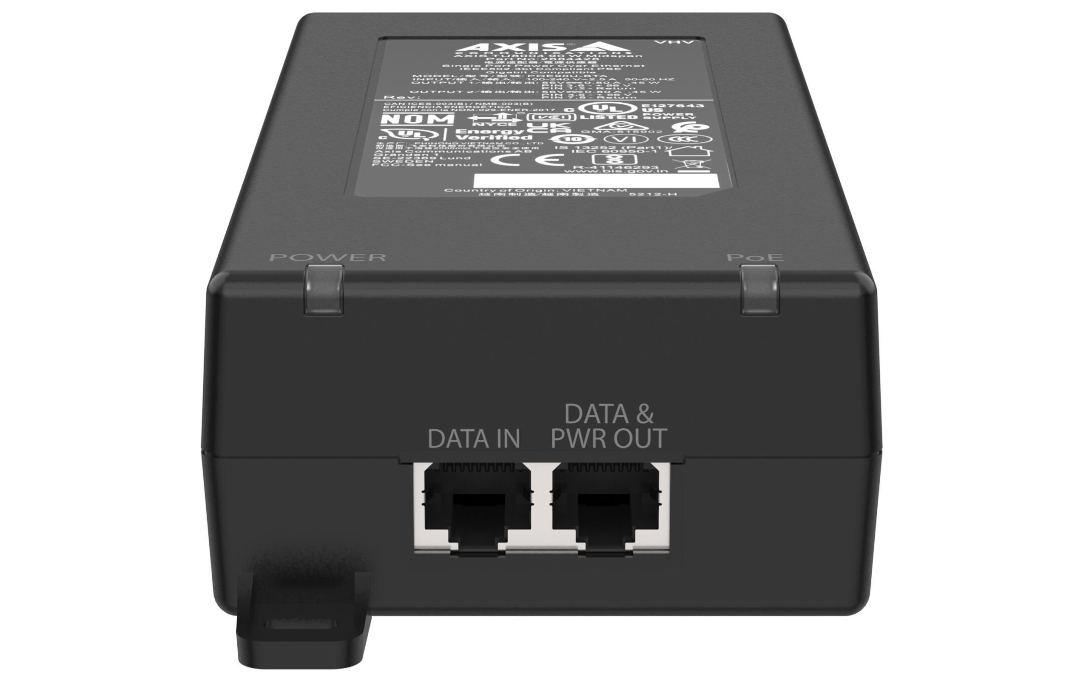 Axis PoE++ Injector TU8004 90 W