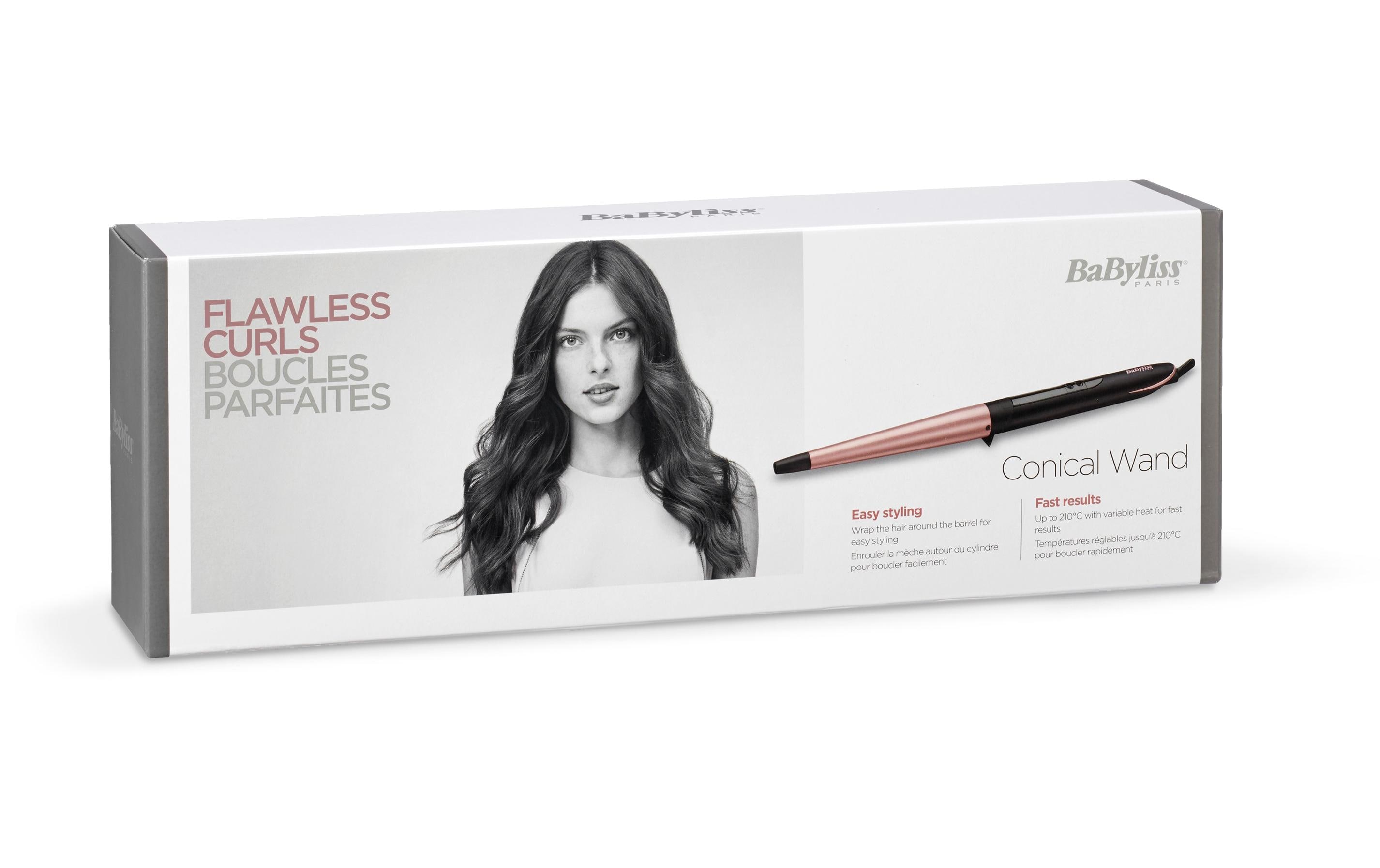 Babyliss Lockenstab Rose Quartz C454E Ø 13 - 25 mm